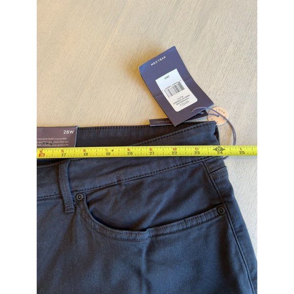 NYDJ Marilyn Straight Black Pants Size 28W NWT - Picture 16 of 16